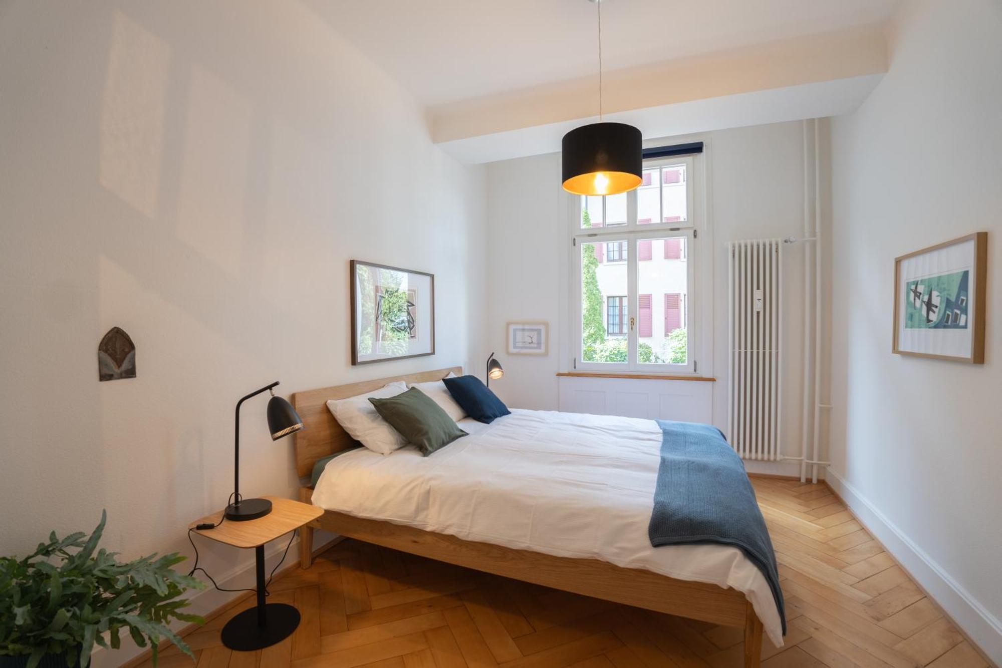 Charmante Altbauwohnung Am Rhein Basilea Exterior foto