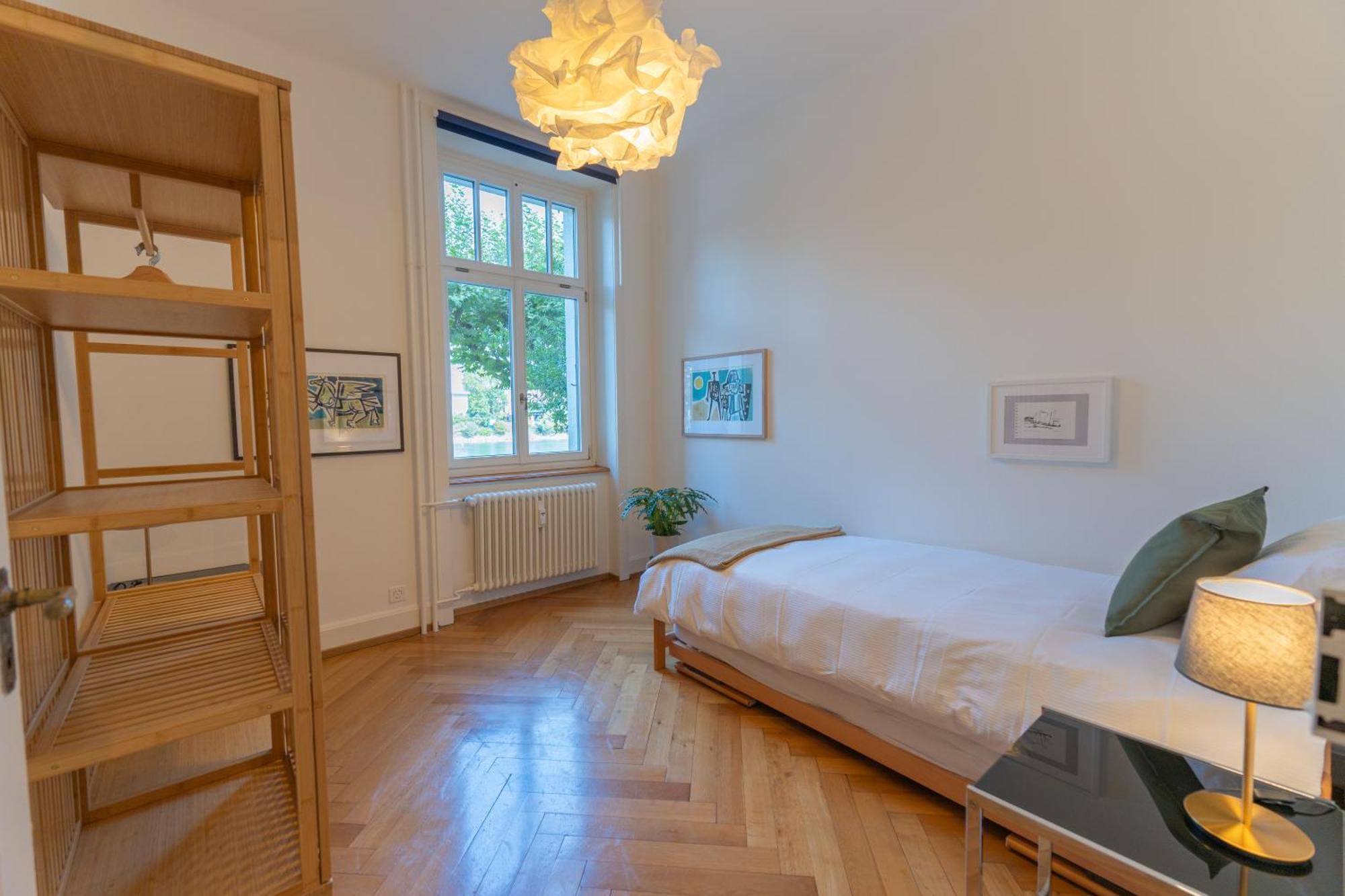 Charmante Altbauwohnung Am Rhein Basilea Exterior foto