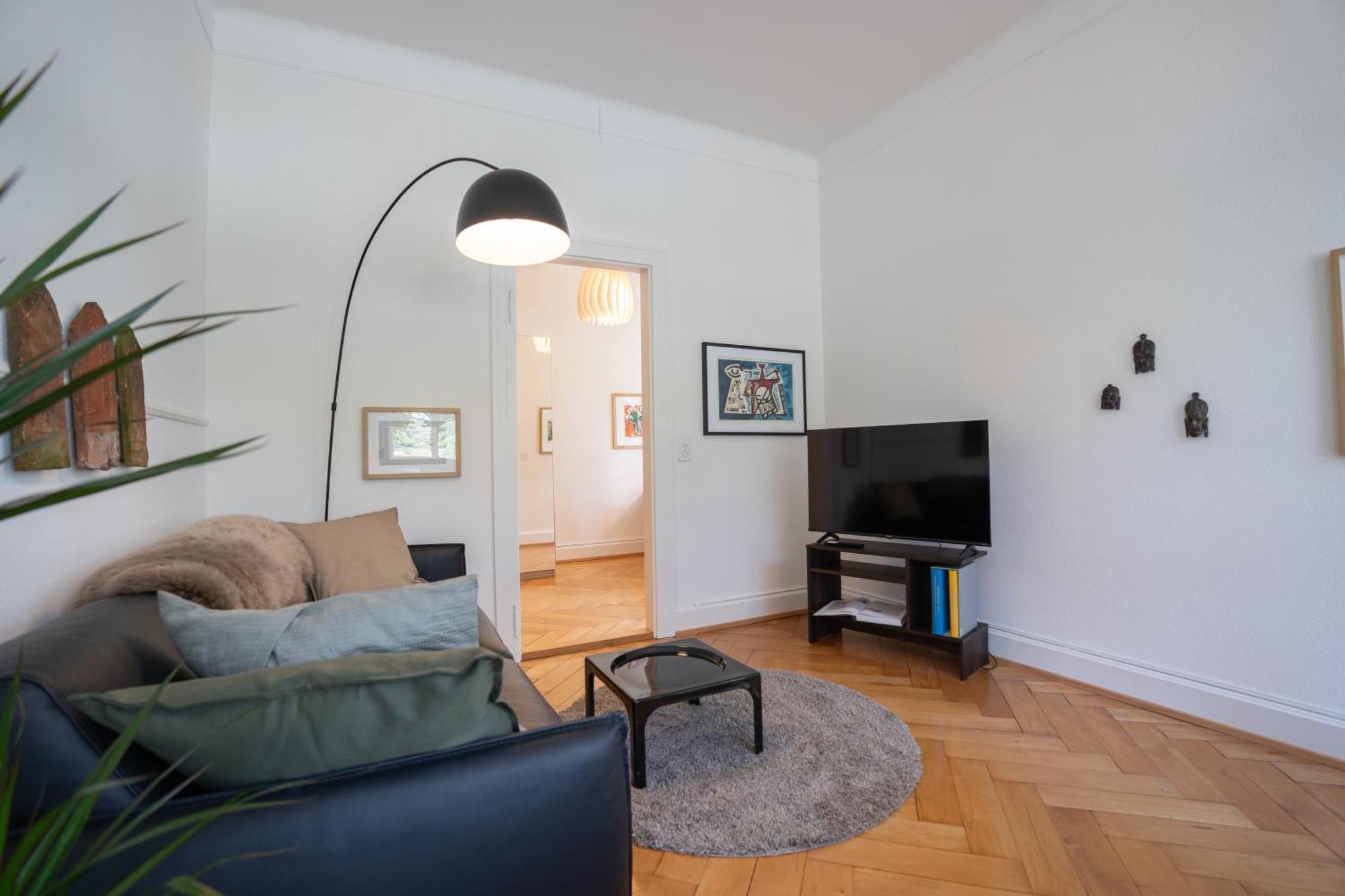 Charmante Altbauwohnung Am Rhein Basilea Exterior foto