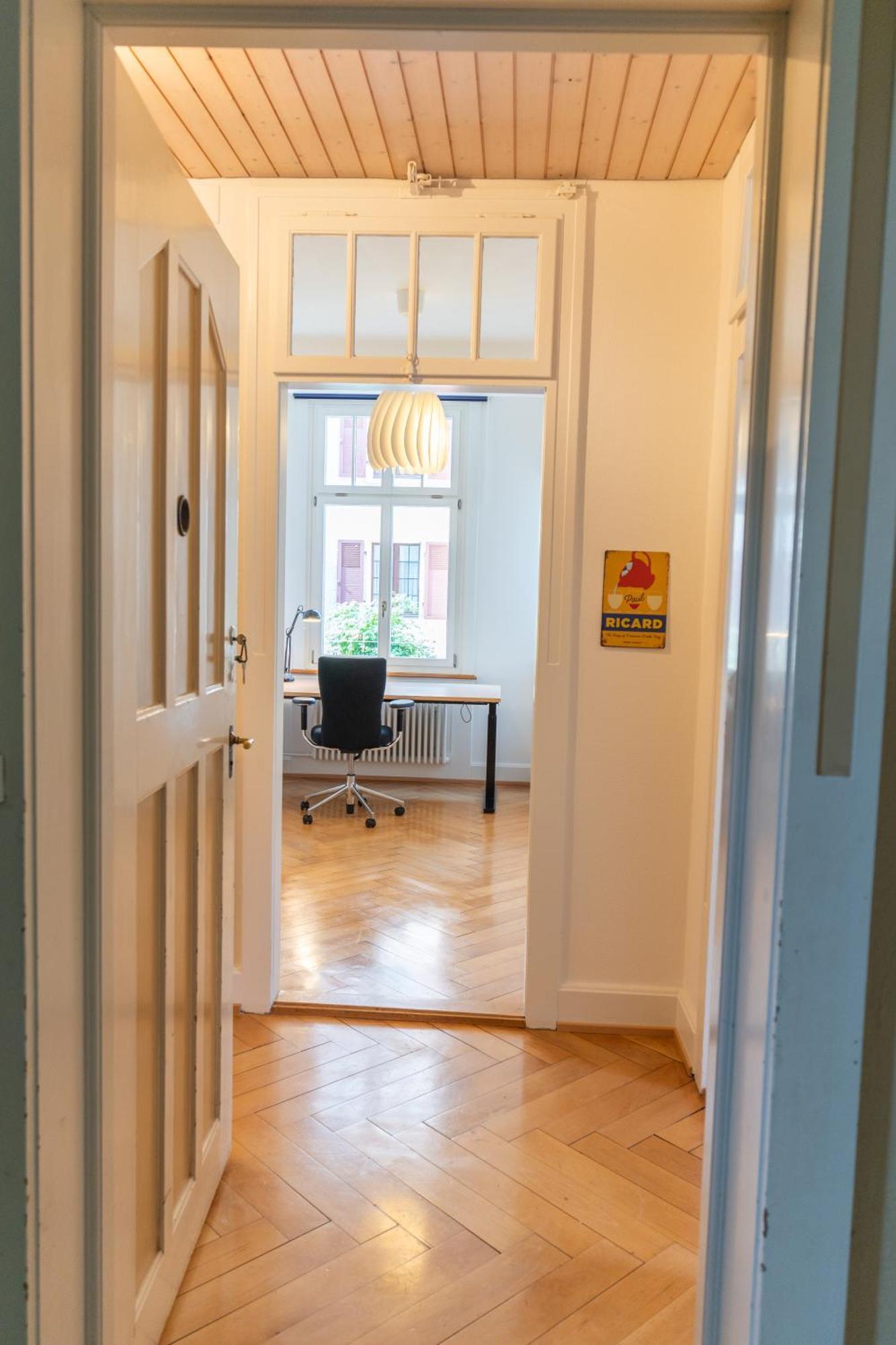 Charmante Altbauwohnung Am Rhein Basilea Exterior foto